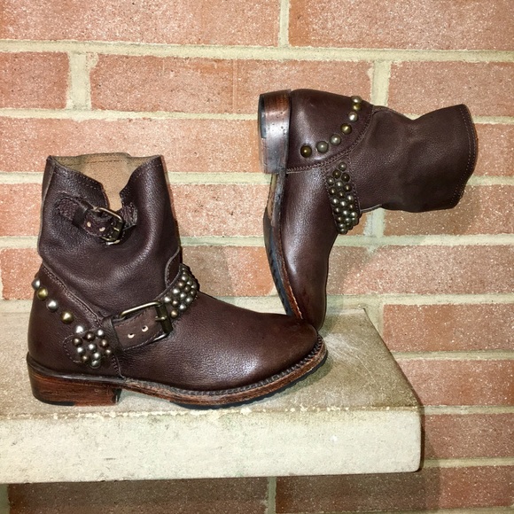 Ash Shoes - ASH Vicious studded Brown size woman’s 6/36EU boot